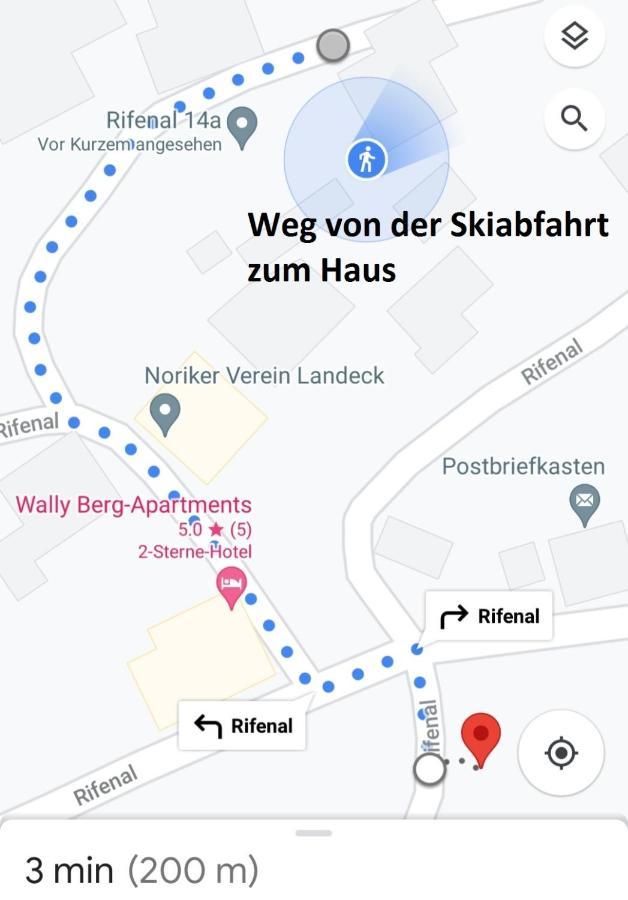 Apartmán Alptyrol Rifenal Exteriér fotografie